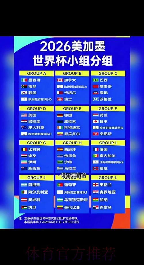2026世界杯直播详细安排完整安排实时查看